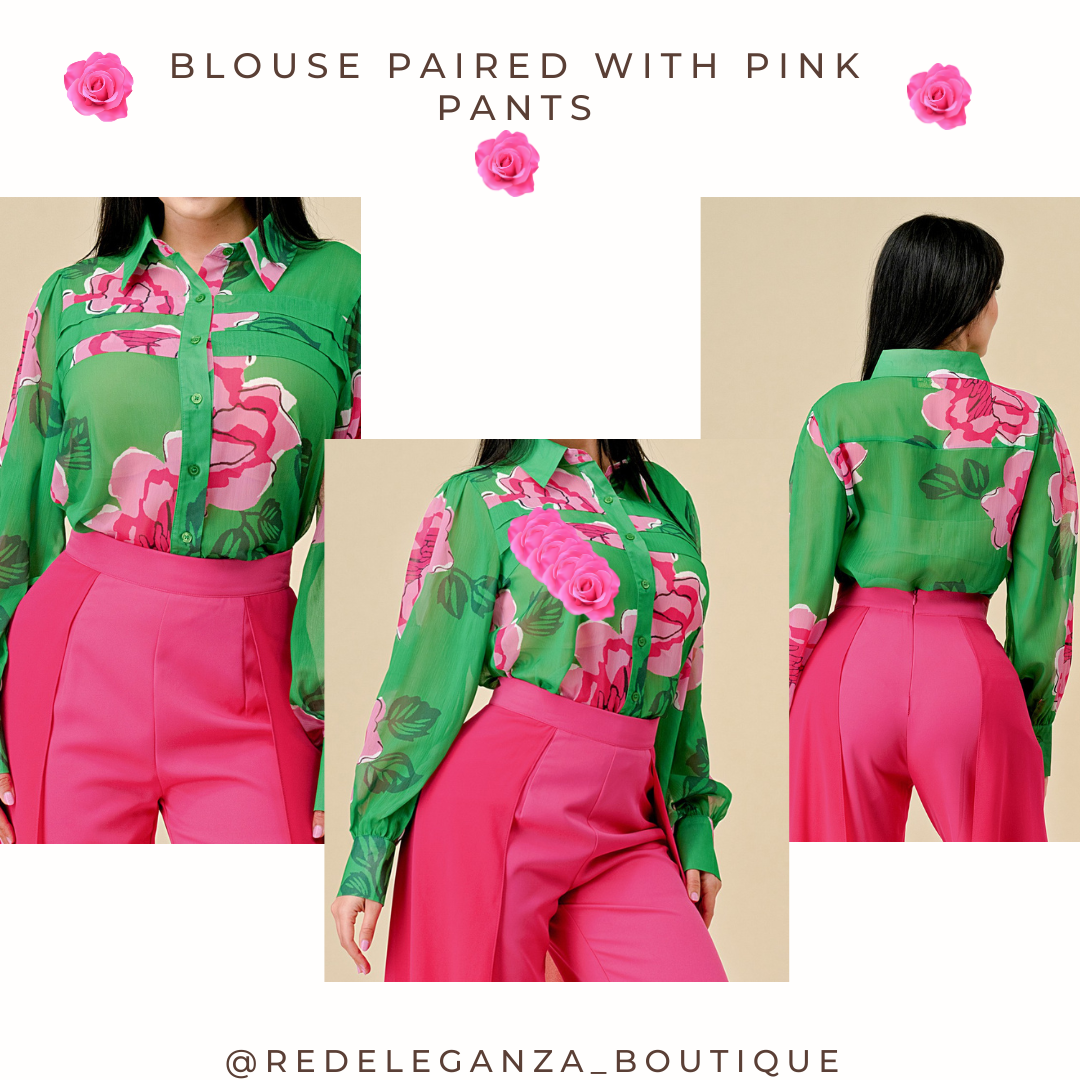 BLOOM BABY, BLOOM BLOUSE (FINAL SALE)