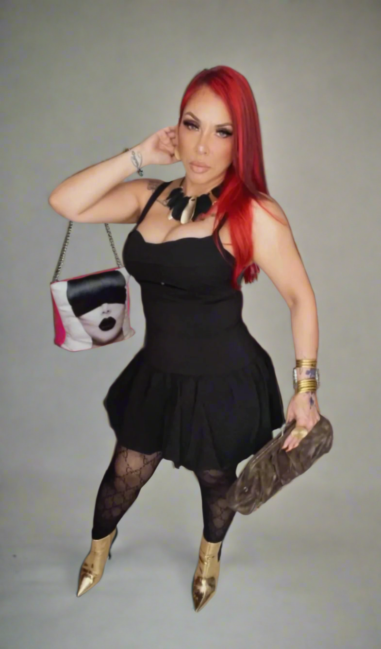 ALEXA BALLOON DRESS