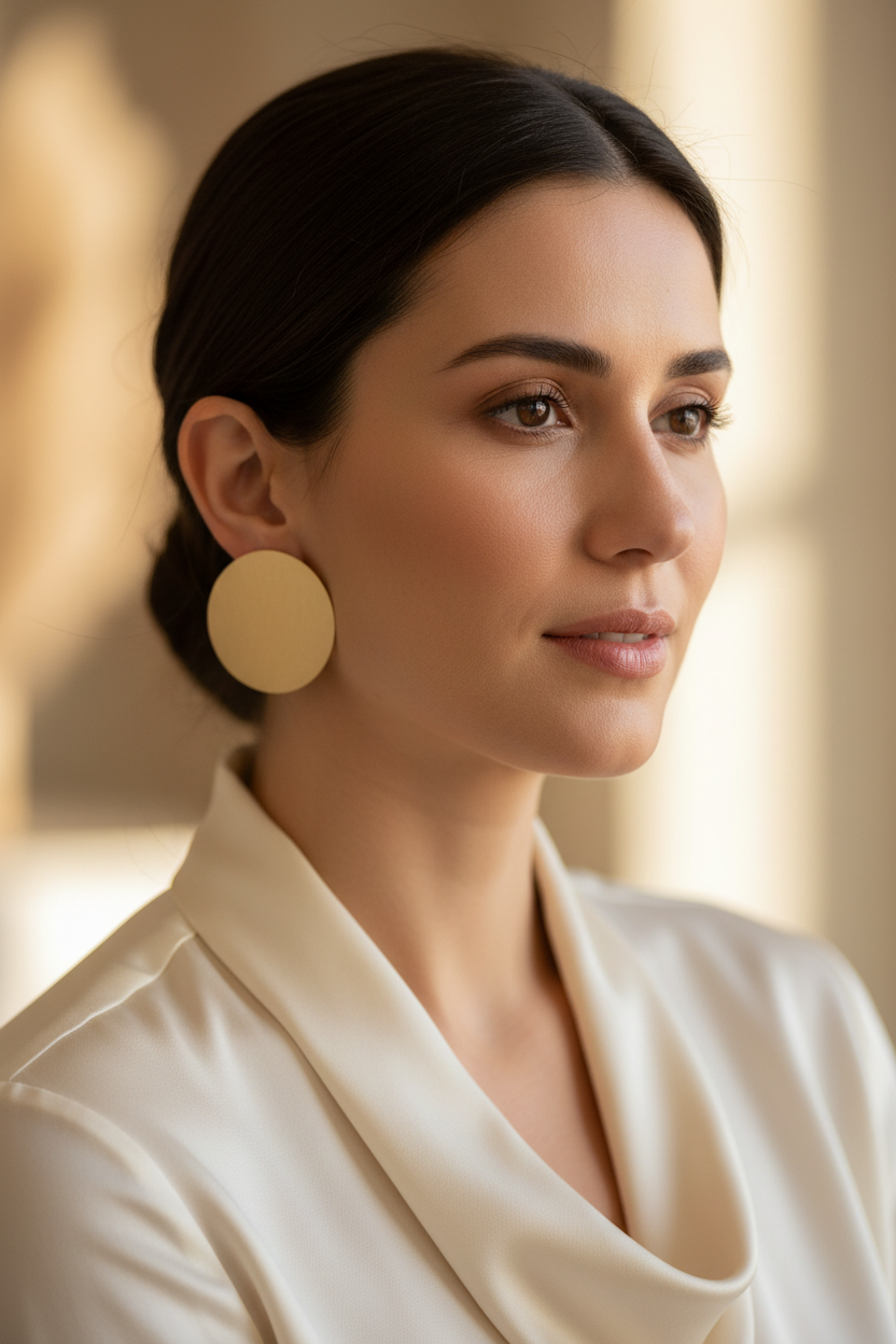 Jasmine Gold-Tone Earrings