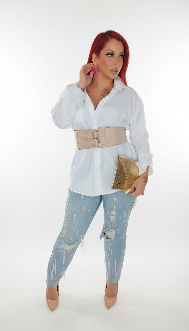 MILANO WHITE BLOUSE