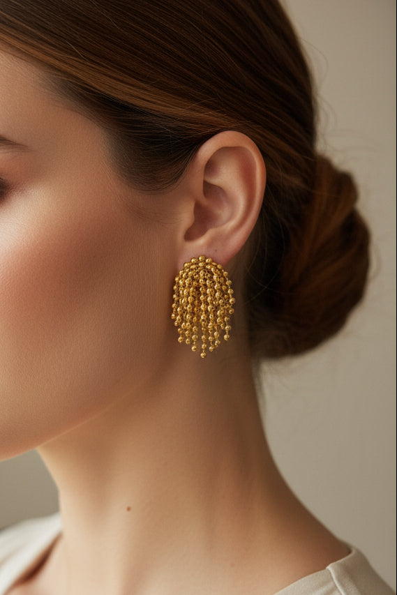 Glamour Gold Earrings