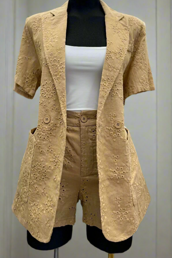 MILA BLAZER SHORT SET