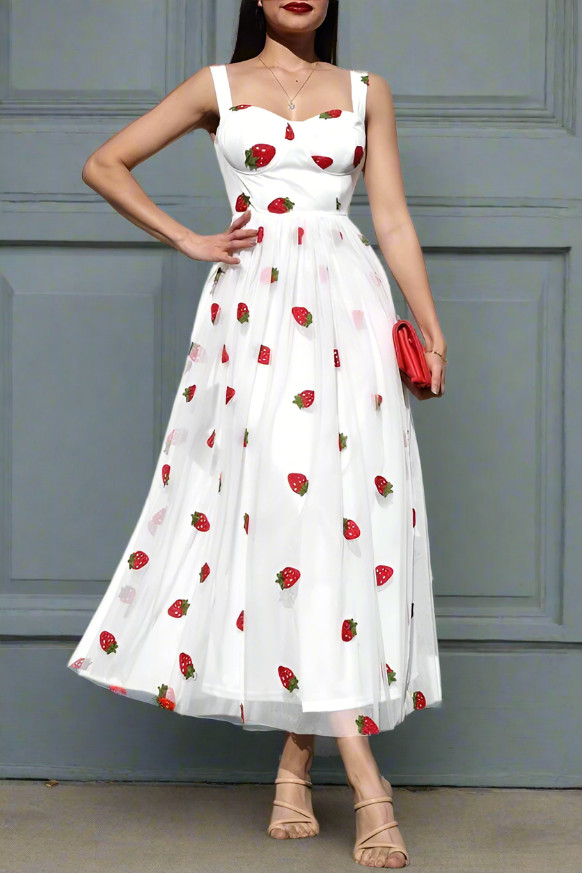 ZOE STRAWBERRY DRESS