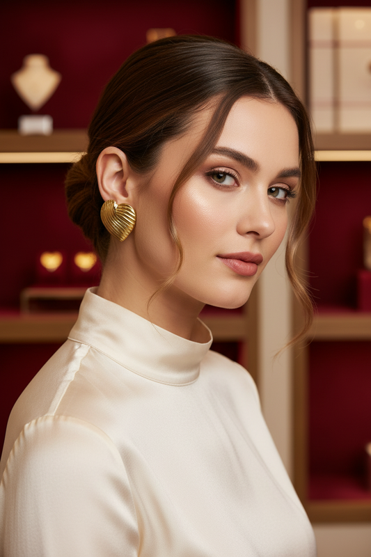 Passion Heart Earrings
