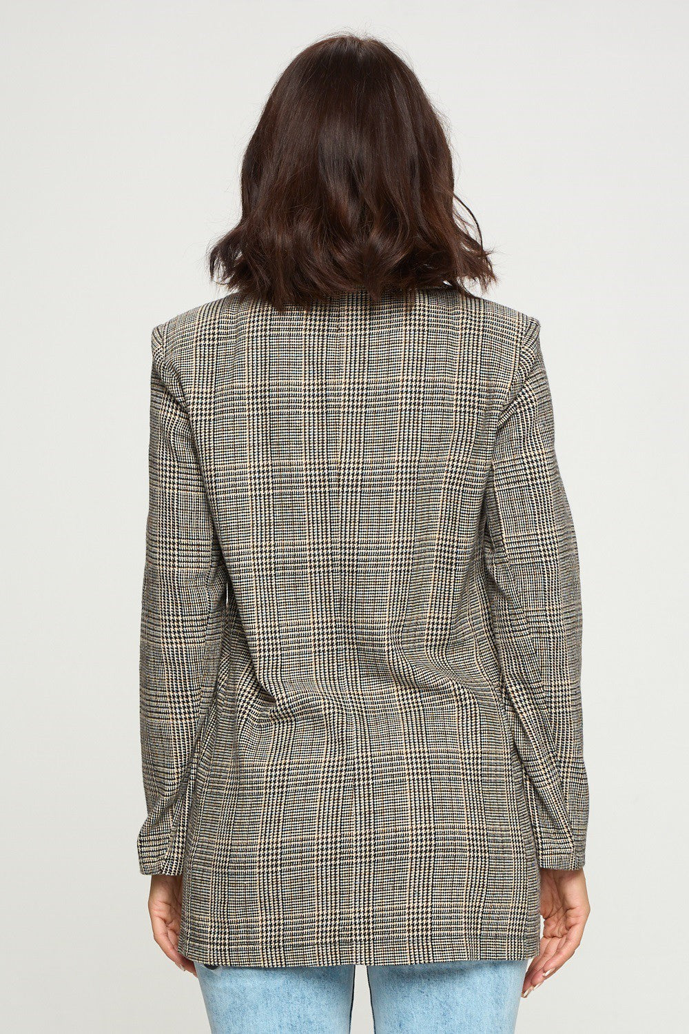 MADISSON PLAID BLAZER