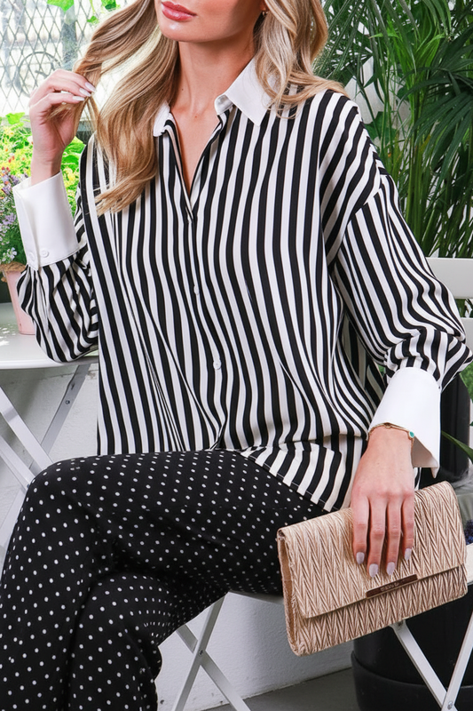 Florence Stripe Blouse