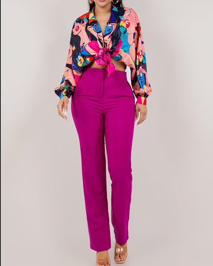 ROXY MULTICOLOR BLOUSE