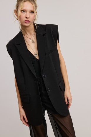 BLACK CAMILA VEST