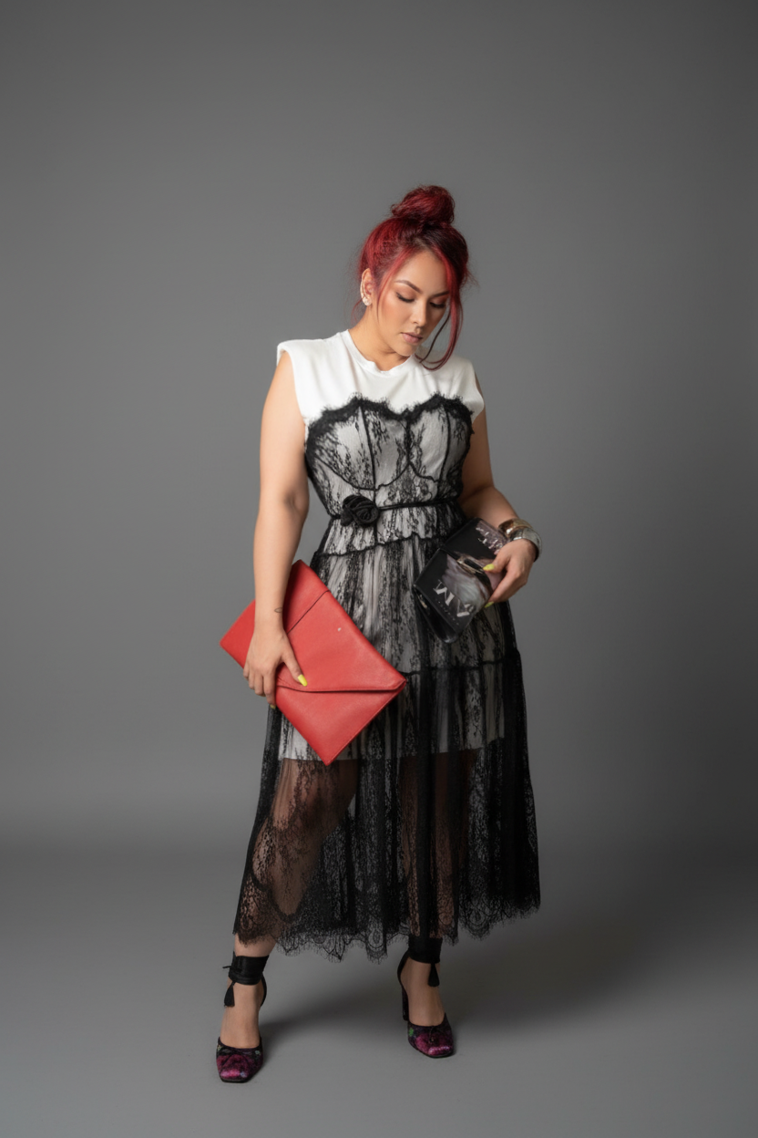 Natalia Romantic Lace Dress