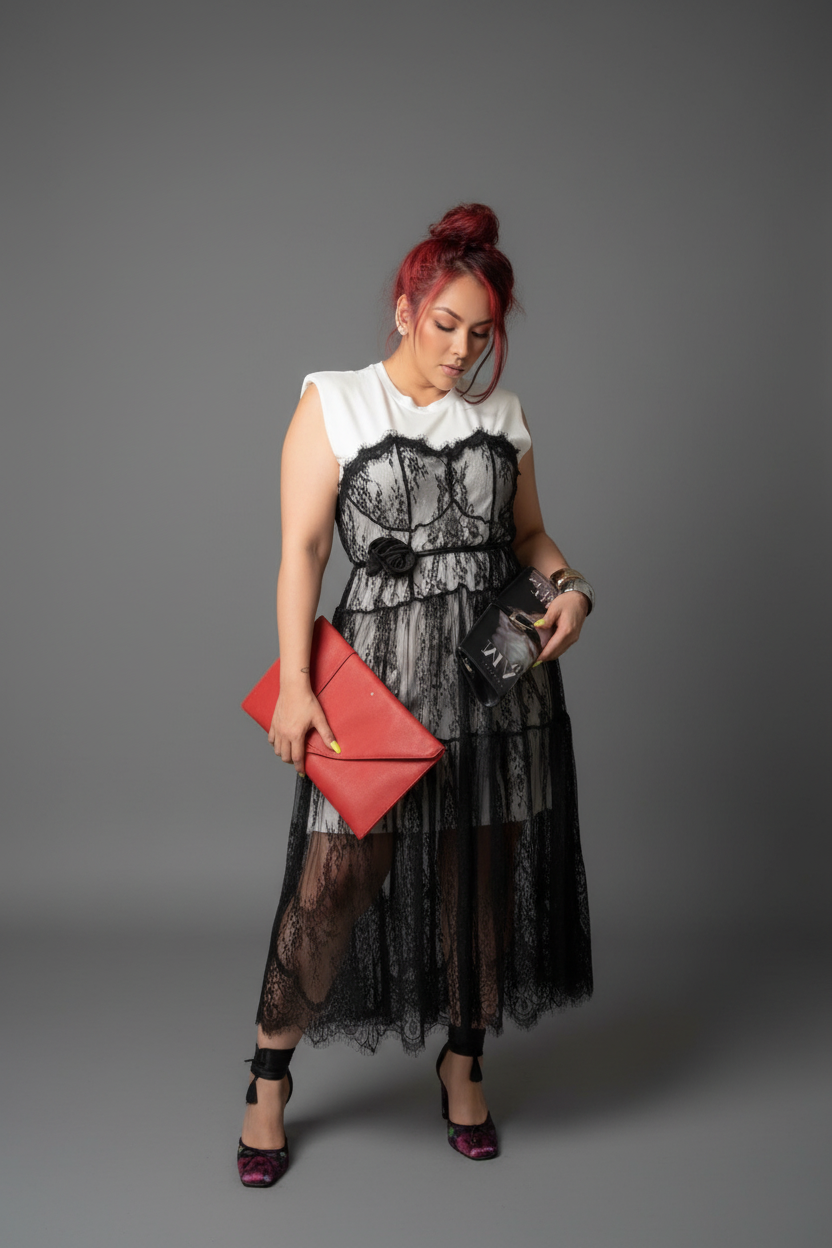 Natalia Romantic Lace Dress