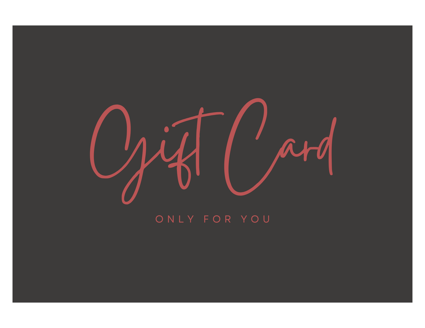 GIFT CARD $25.00