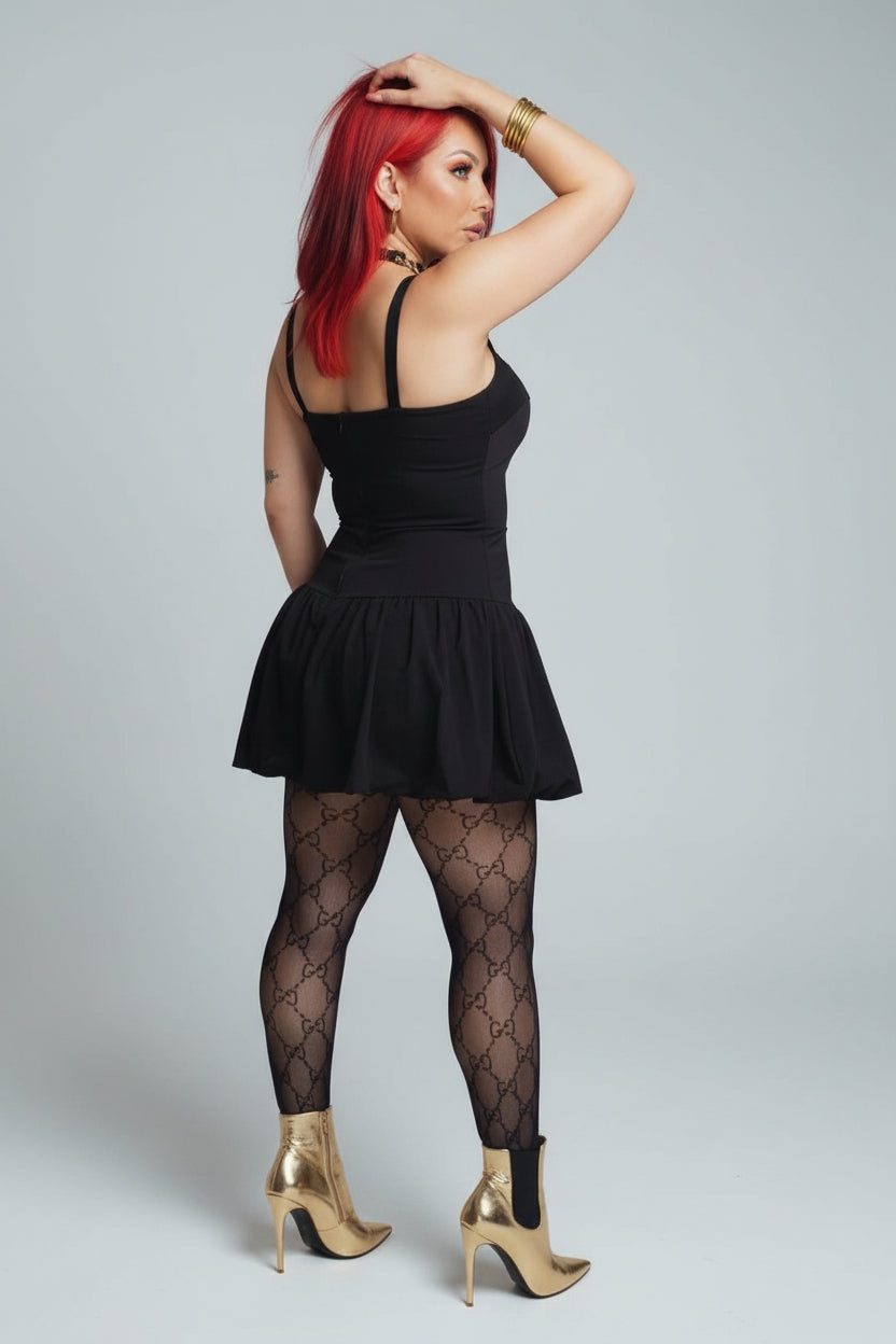 ALEXA  BALOON DRESS