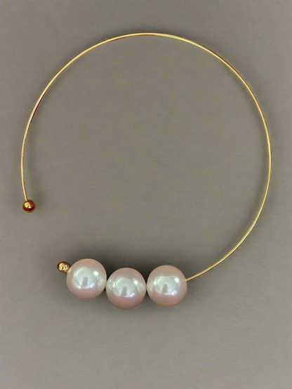 COLLAR BIG BALL PEARL NECKLACE