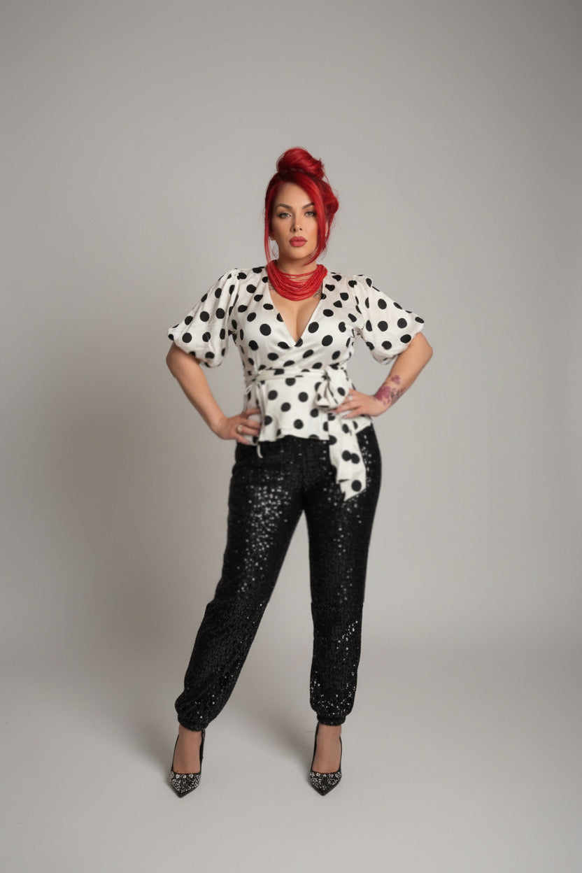 The Heartbreaker Polka Top