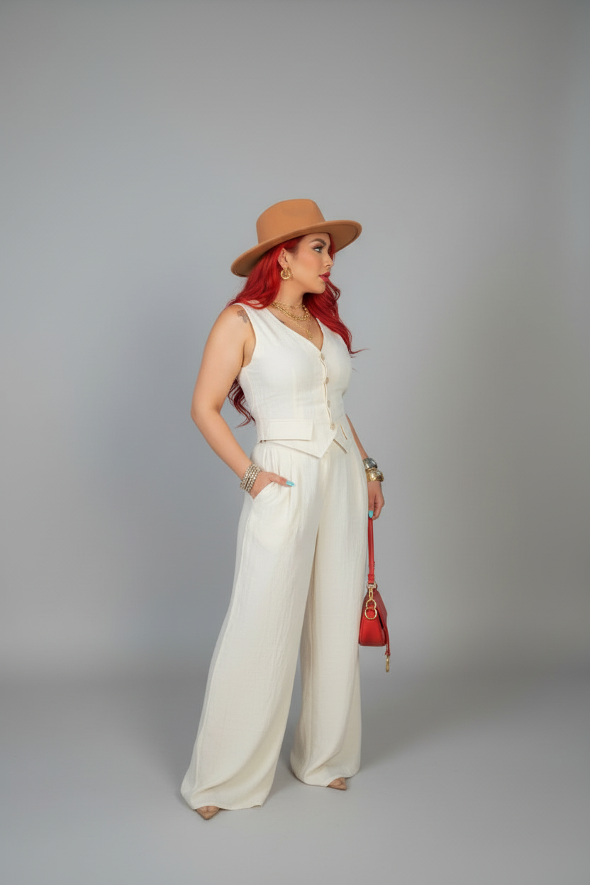 BOSS BABE VEST SET