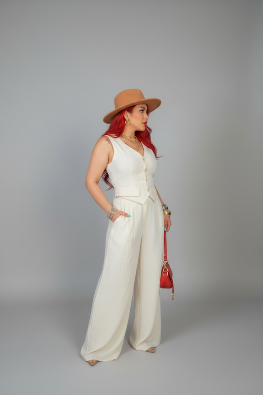 BOSS BABE VEST SET