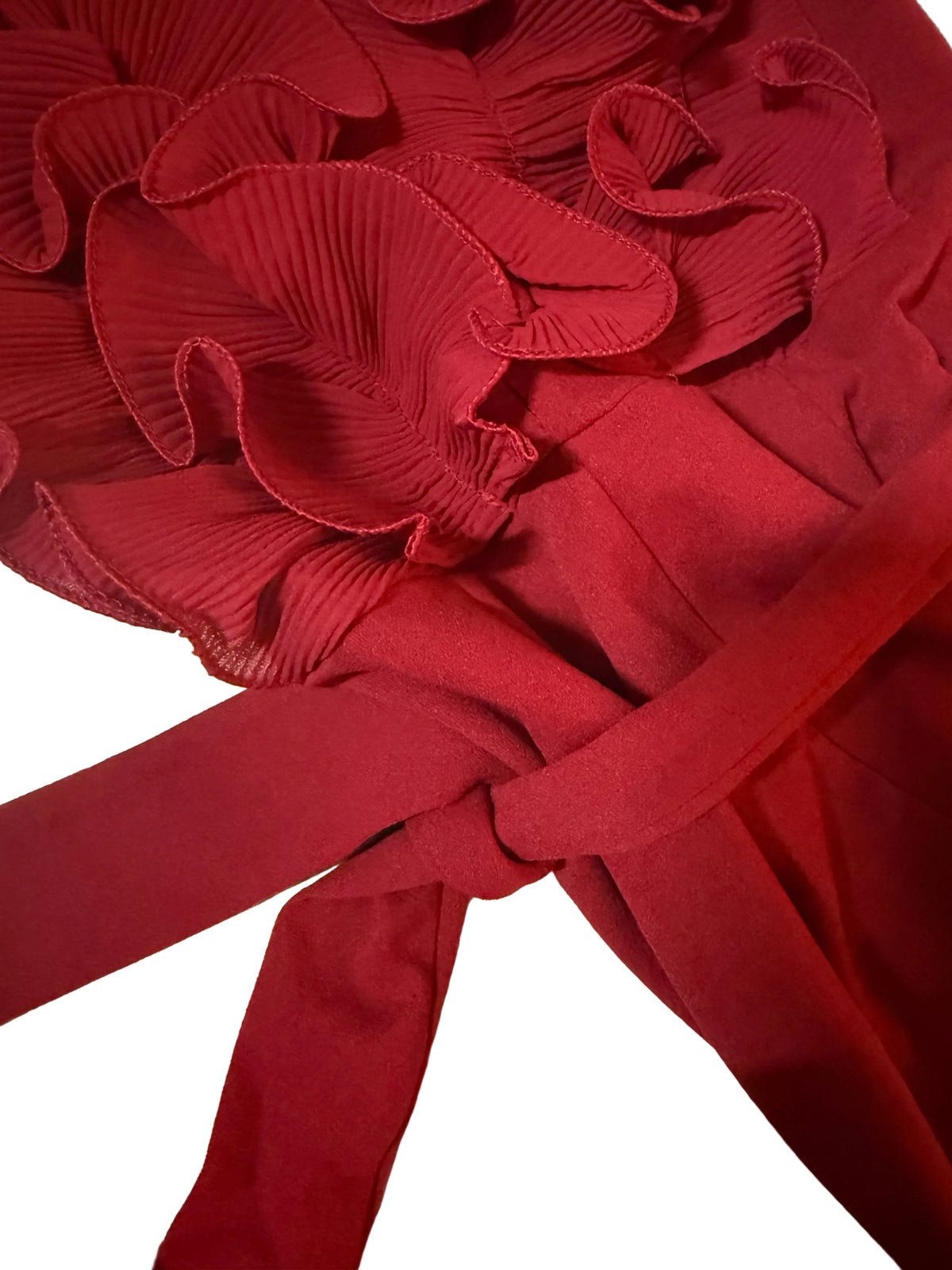 Francesca Red Statement Jumpsuit
