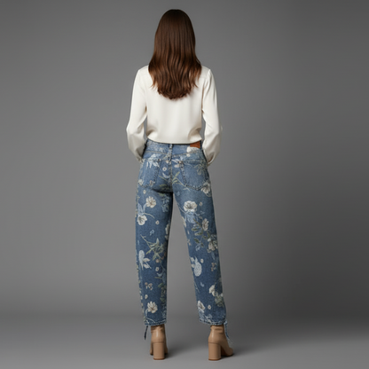 FLOR DENIM JEANS