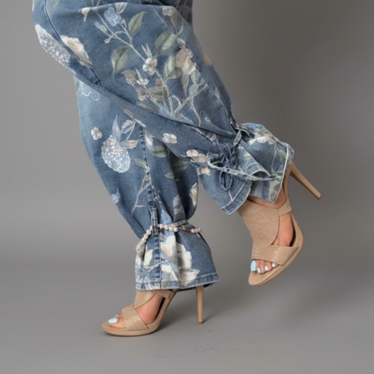 FLOR DENIM JEANS