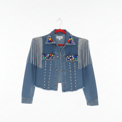 Her Glam Denim Jacket
