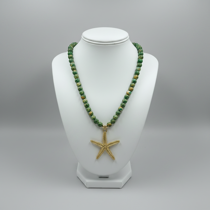 Beaded Starfish Necklace