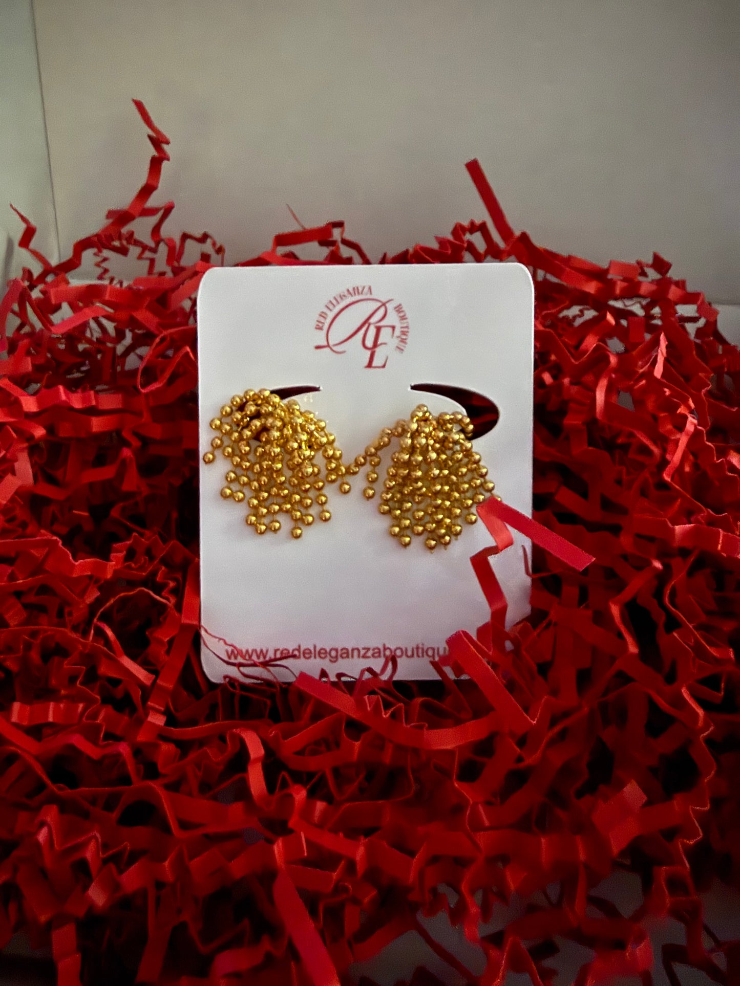 GLAMOUR GOLD EARRINGS