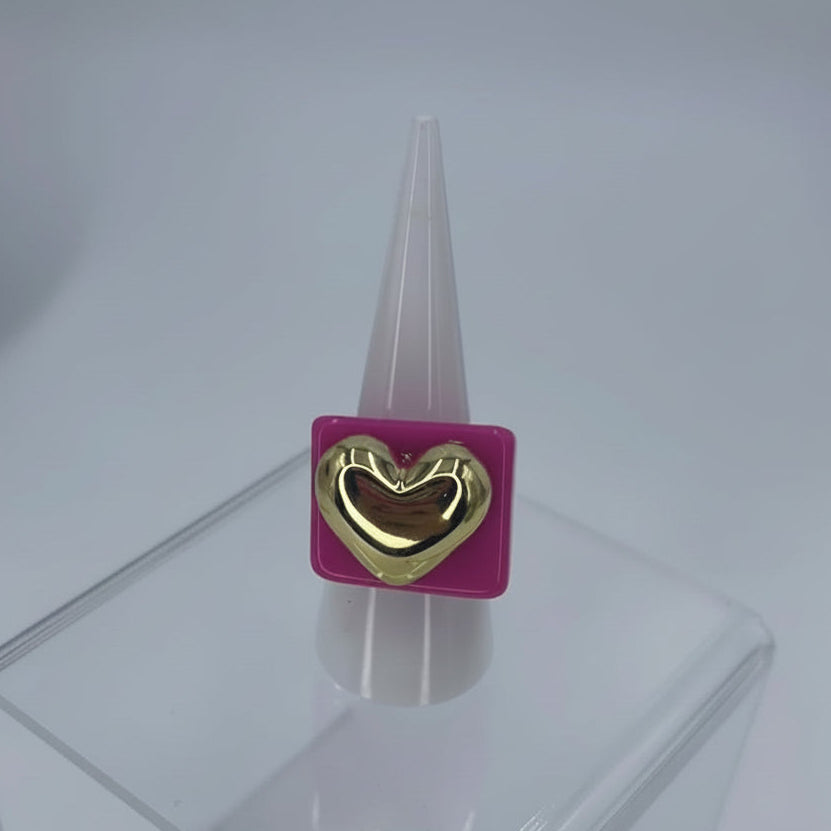 Statement Heart ring