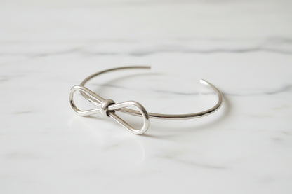 Bow gold-tone and silver Bracelet