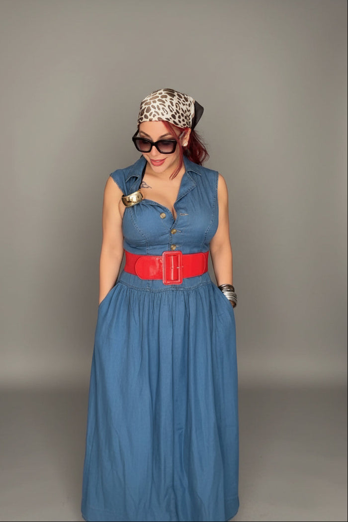 Valeria Sleevless Maxi Dress