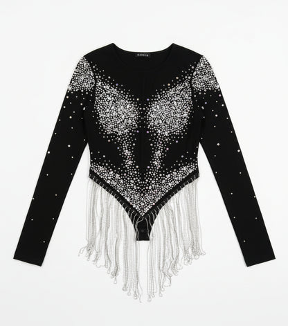 HER GLAM RHINESTONE TOP
