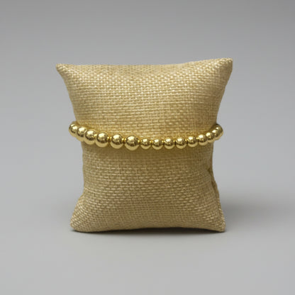 Gold Beads Bracelet