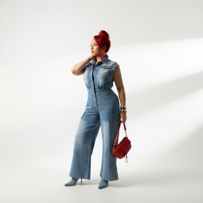 TALIA DENIM JUMPSUIT