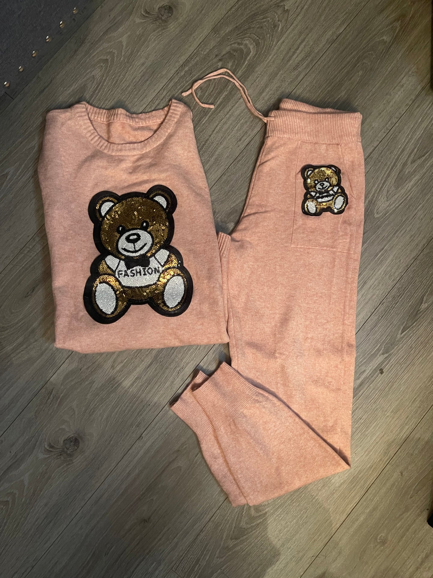 PINK TEDDY FASHION BEAR SET