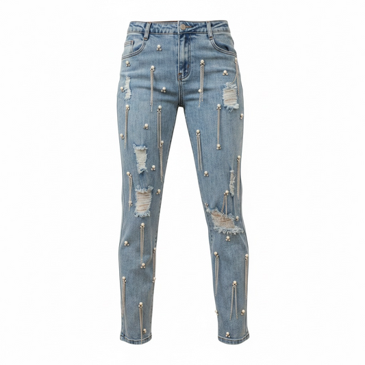 ABIGAIL RHINESTONE JEANS