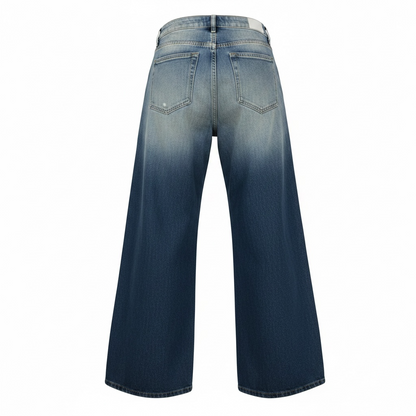 Roxanne Eyelet Wide-Leg Jeans