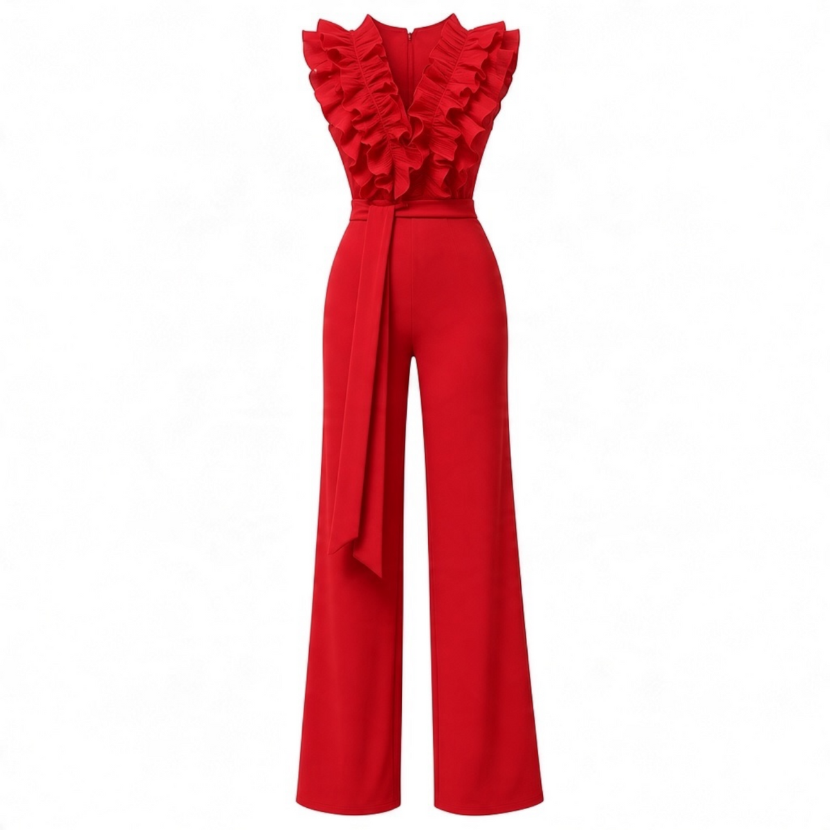 Francesca Red Statement Jumpsuit