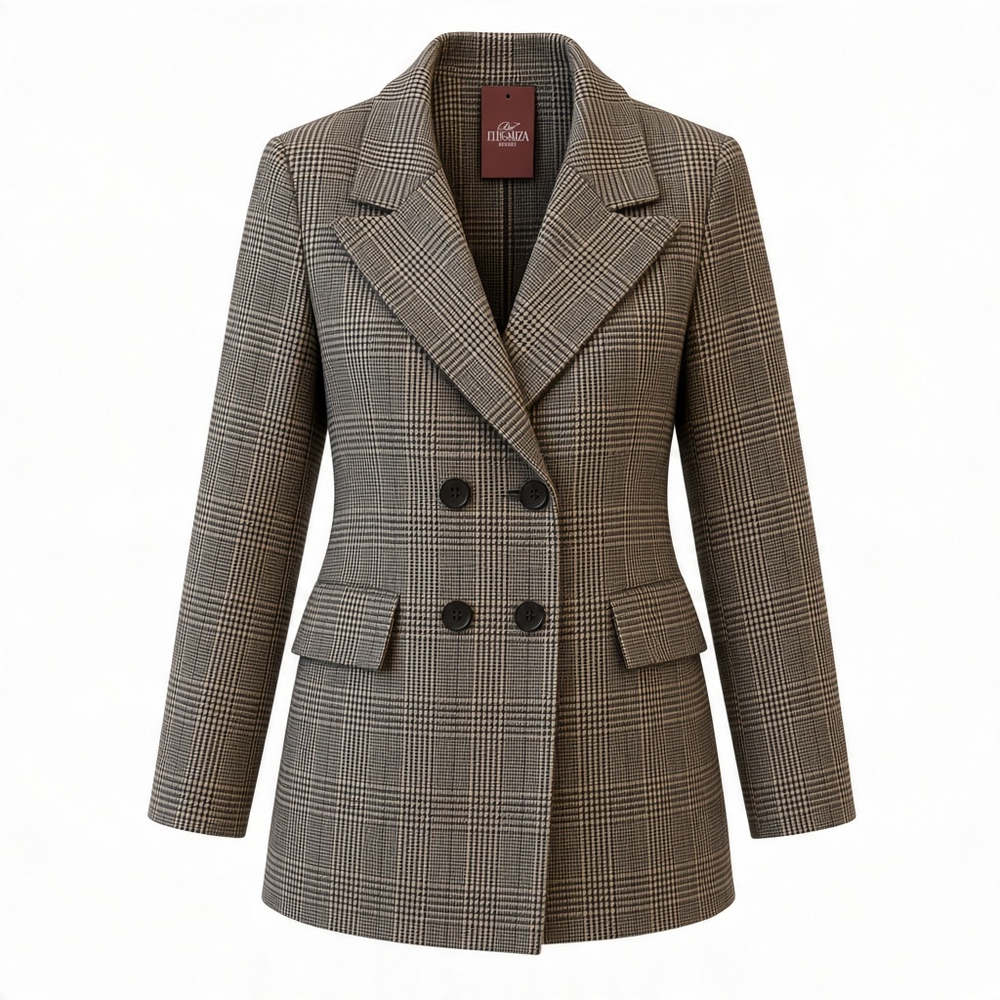 MADISSON PLAID BLAZER