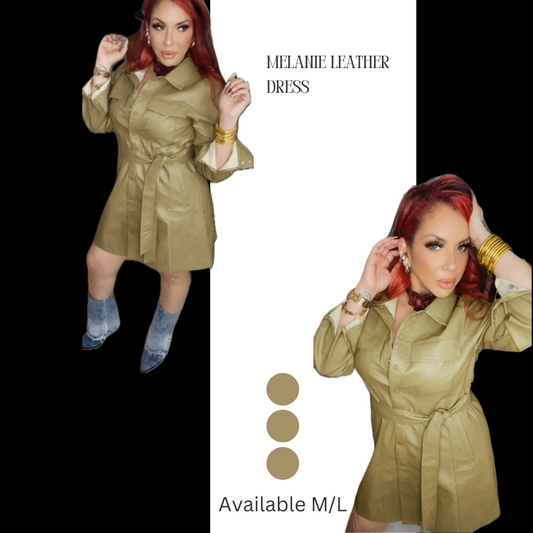 MELANIE OLIVE DRESS