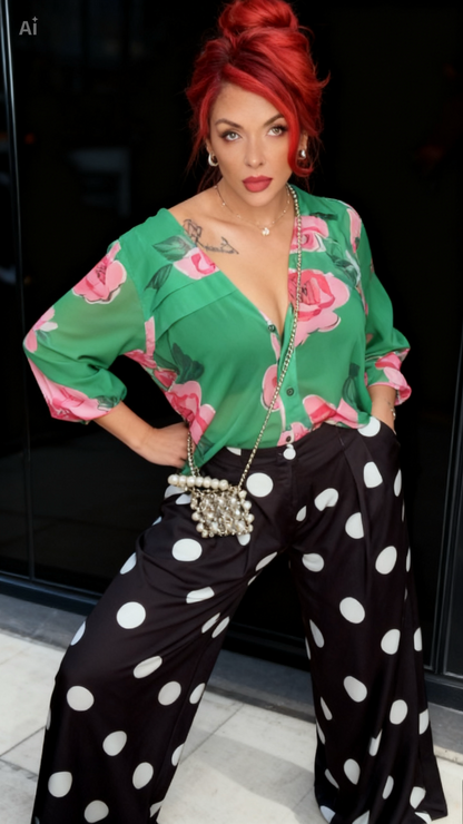 BLOOM BABY, BLOOM FLOWER BLOUSE (FINAL SALE)